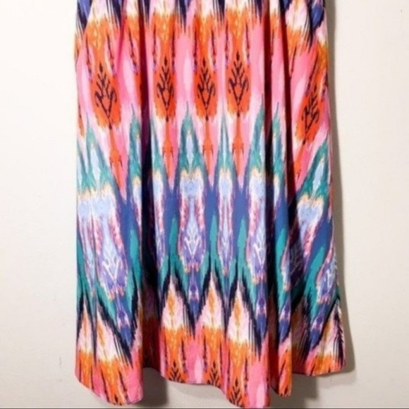 Athleta Martinique Multi Color Dress Size Medium - Picture 6 of 8